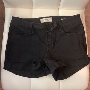 PacSun Black Jean Shorts